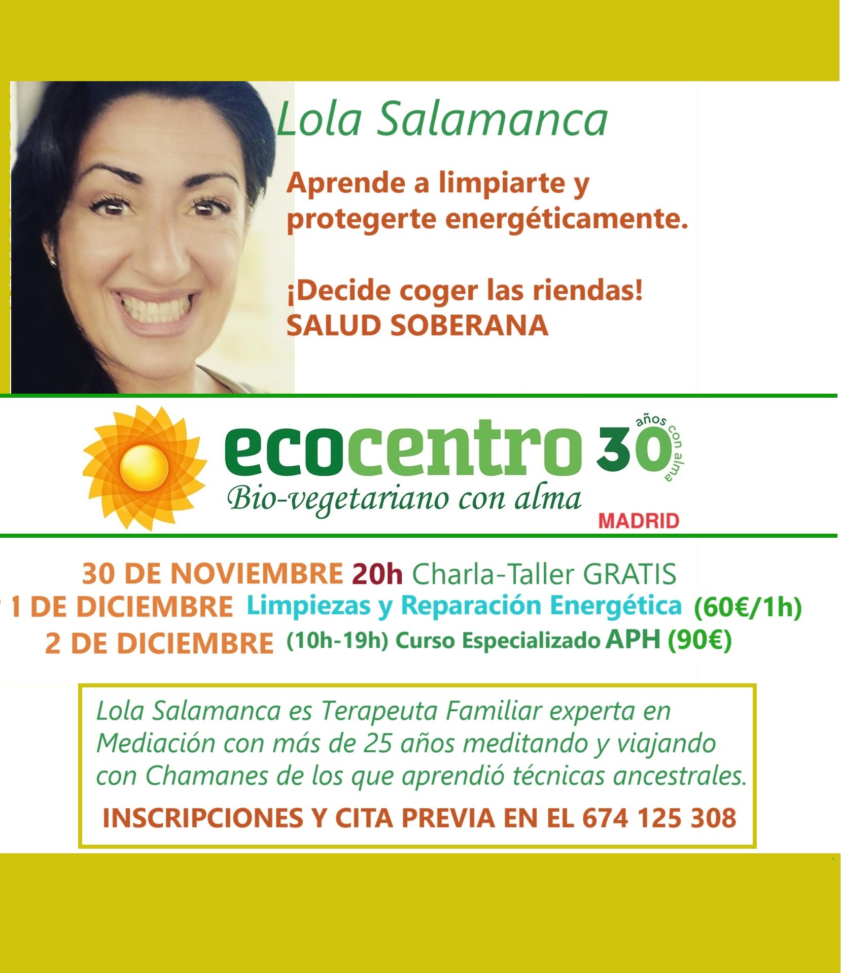 Lola Salamanca en Ecocentro