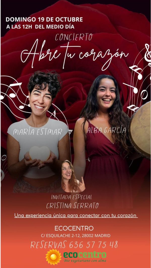 cartel conciert cristina serrato